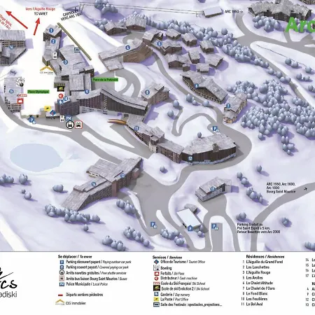 Fonctionnel Pour 5 Personnes à Arc 2000 - Fr-1-411-360 *